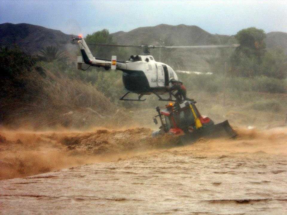 Bo-105 Guardia Civil Rescate Almeria