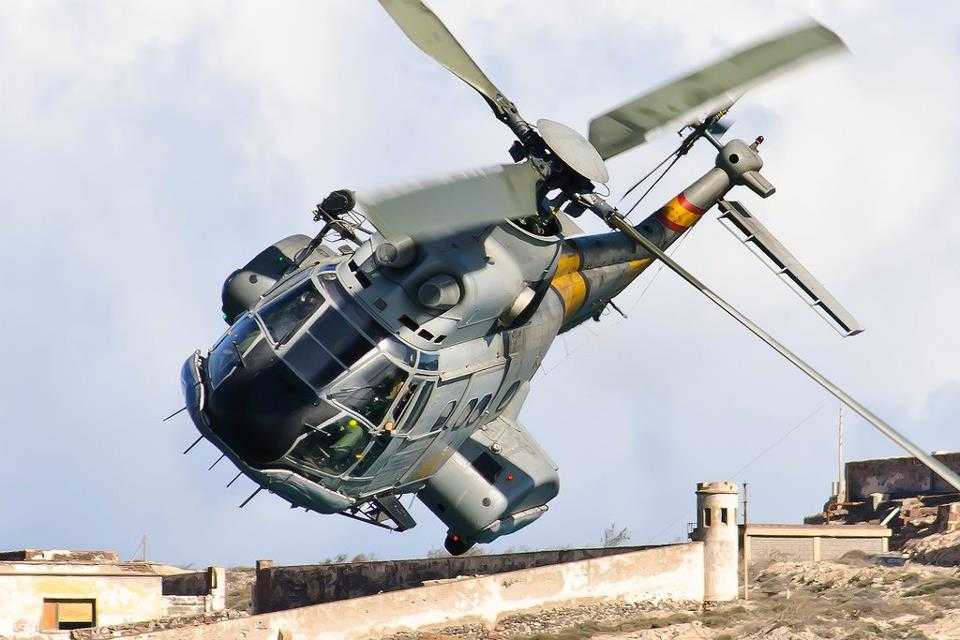 Super Puma del Ejercito del Aire Español