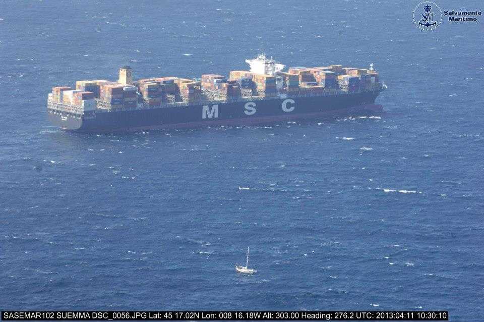 MSC Vega , Pesca II , Velero Emma